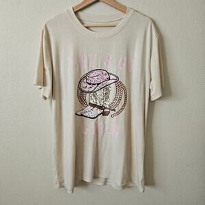 Lets Go Girls Graphic T-Shirt - Size XL - Great Condition!